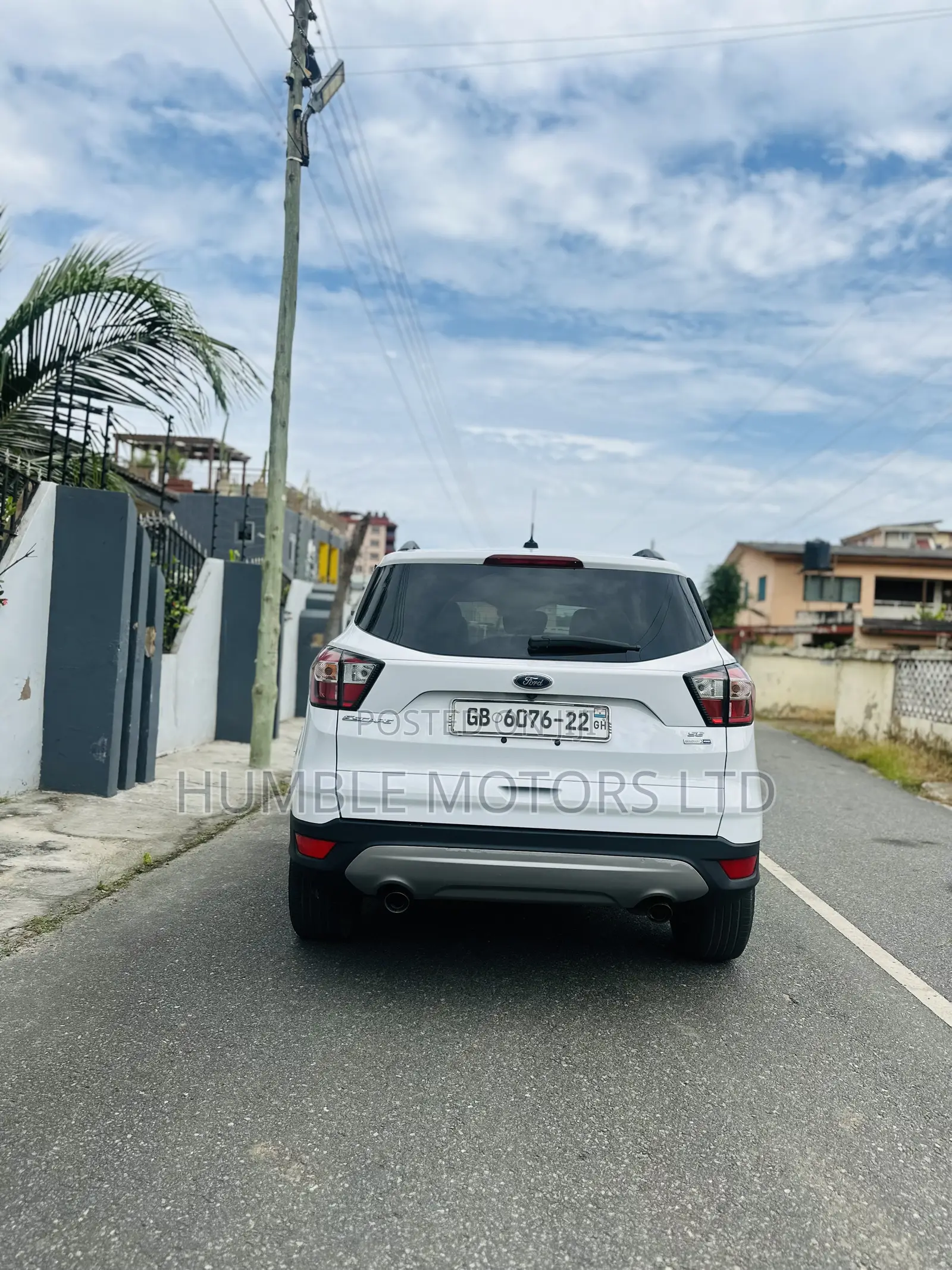 Ford Escape 2018 White