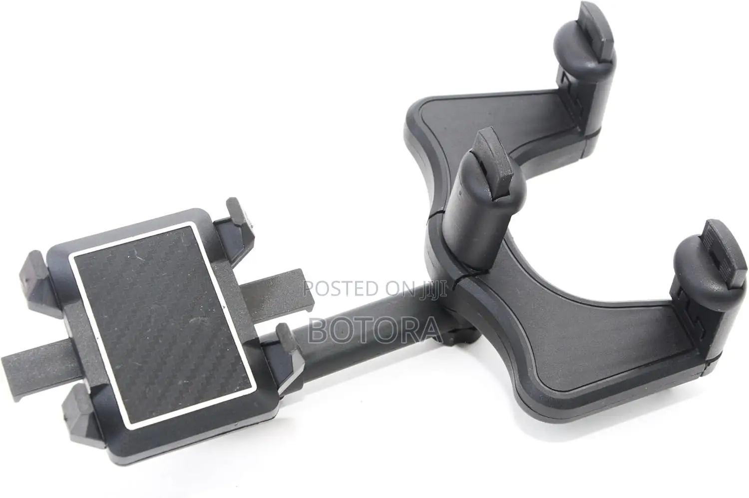 360° Rotatable Car Rearview Mirror Phone Holder – Adjustable Universal