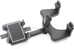 360° Rotatable Car Rearview Mirror Phone Holder – Adjustable Universal