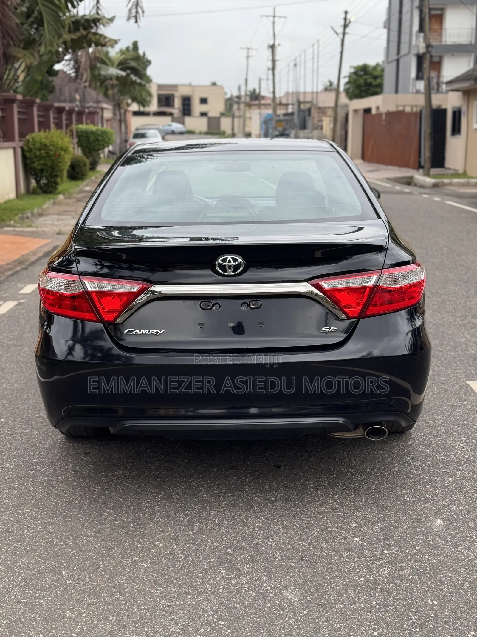 Toyota Camry SE 4dr Sedan (2.5L 4cyl 6A) 2017 Black