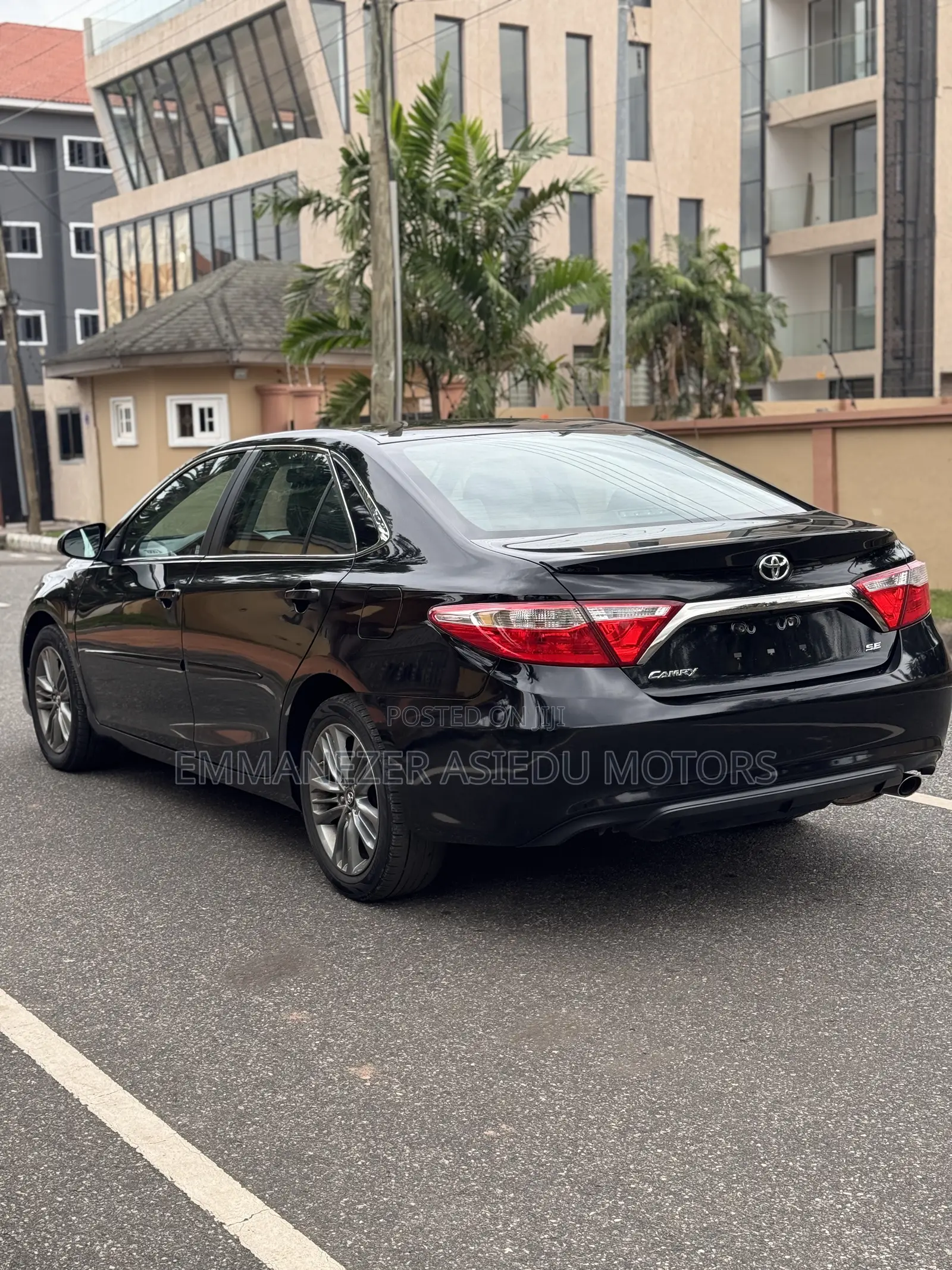 Toyota Camry SE 4dr Sedan (2.5L 4cyl 6A) 2017 Black