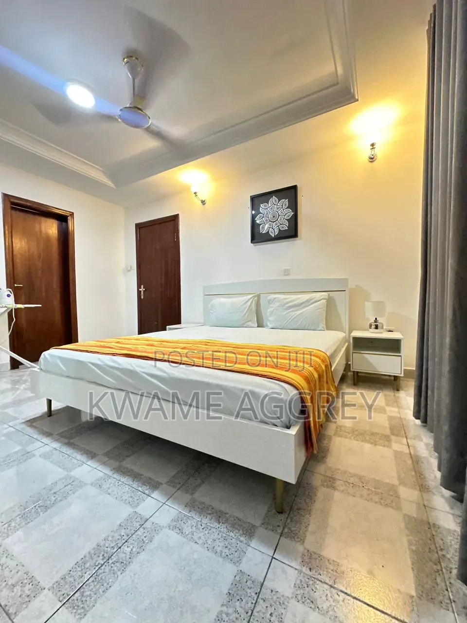 Furnished 1bdrm Apartment in Adjiriganor for rent