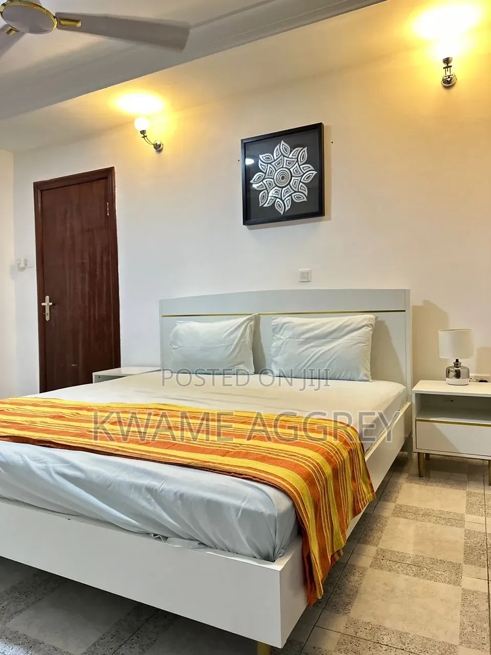 Furnished 1bdrm Apartment in Adjiriganor for rent