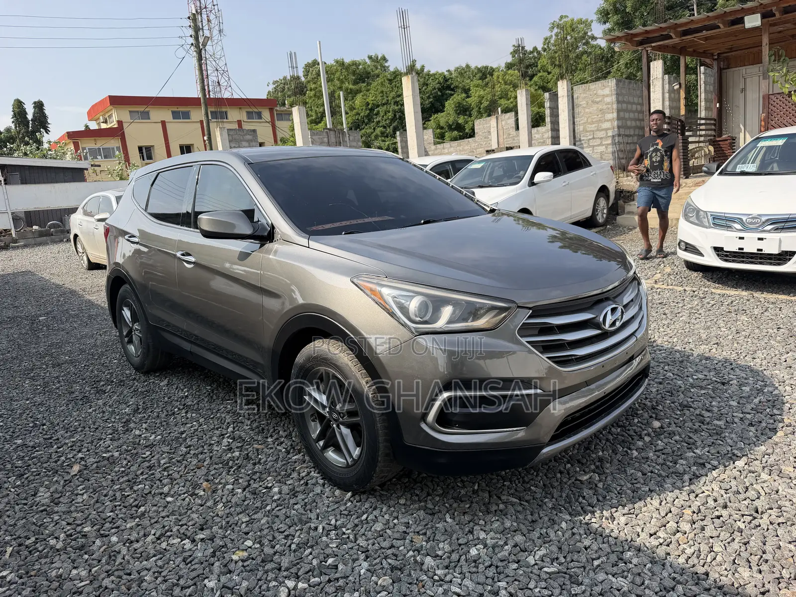 Hyundai Santa Fe 2018 Gray