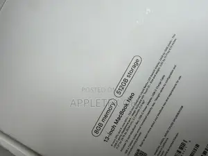 New Laptop Apple MacBook Neo 2026 8GB SSD 512GB
