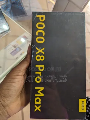 New Xiaomi Poco X8 Pro Max 256 GB Black