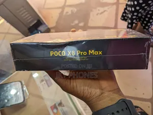 New Xiaomi Poco X8 Pro Max 256 GB Black