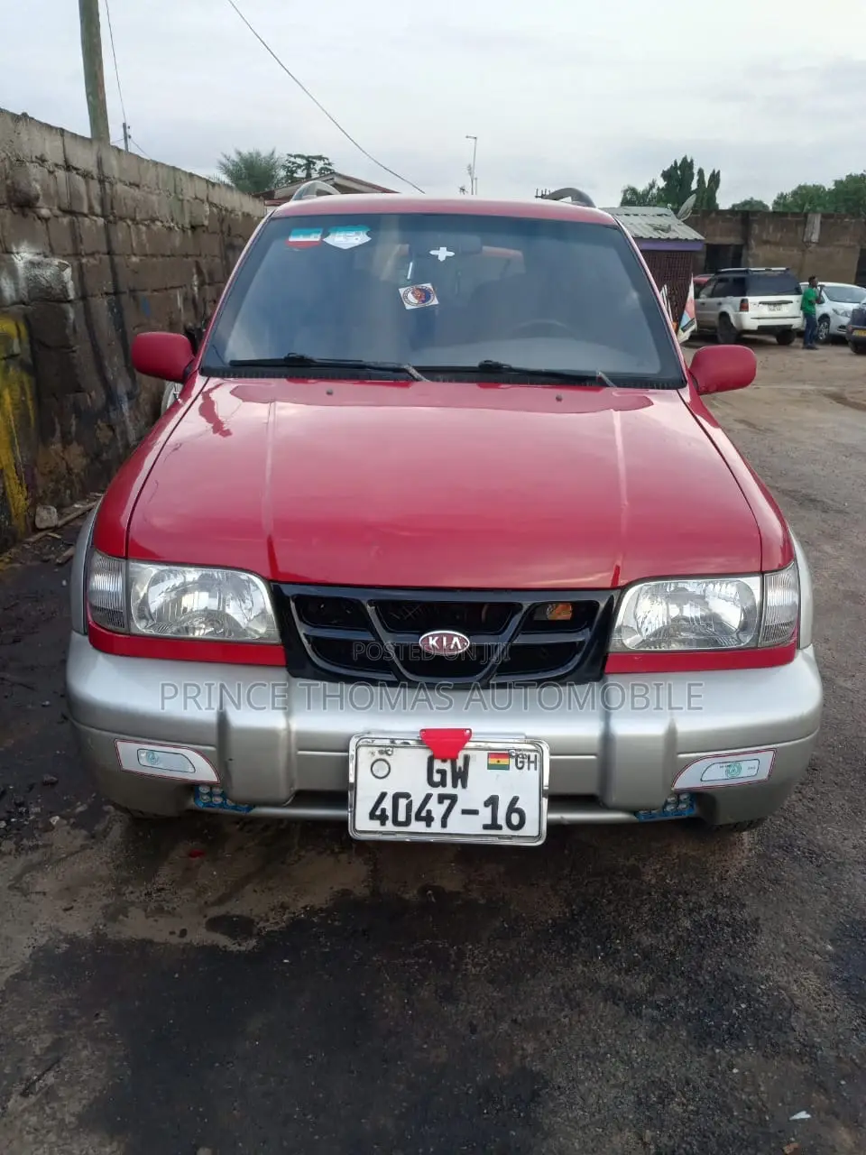 Kia Sportage 2006 Red