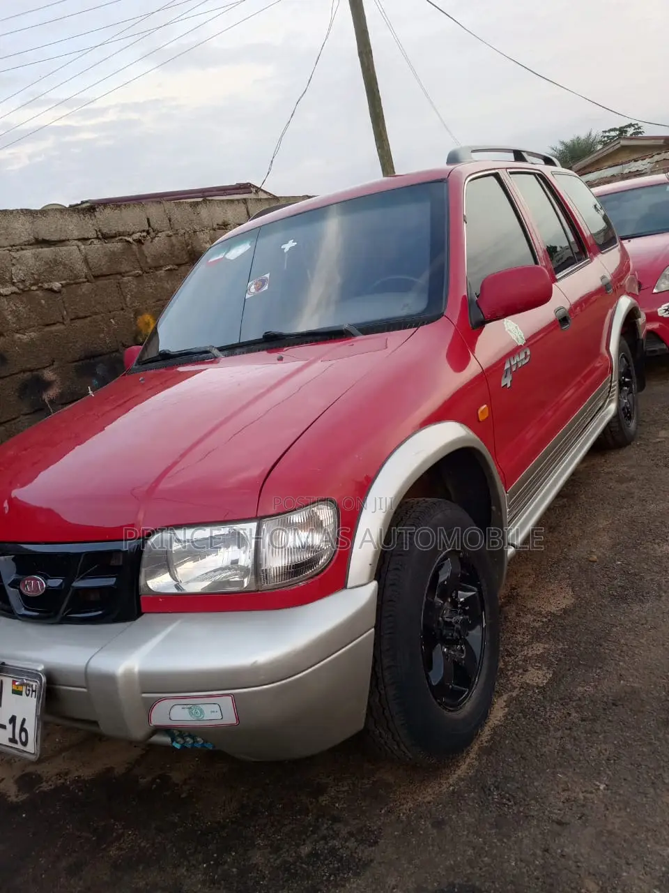 Kia Sportage 2006 Red