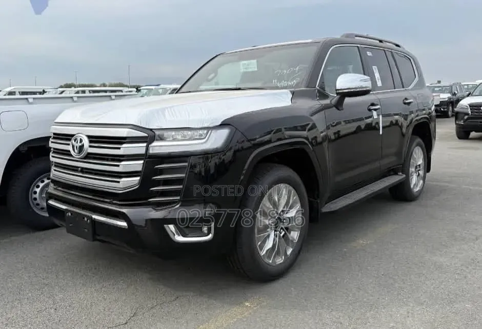 New Toyota Land Cruiser 2025 Black