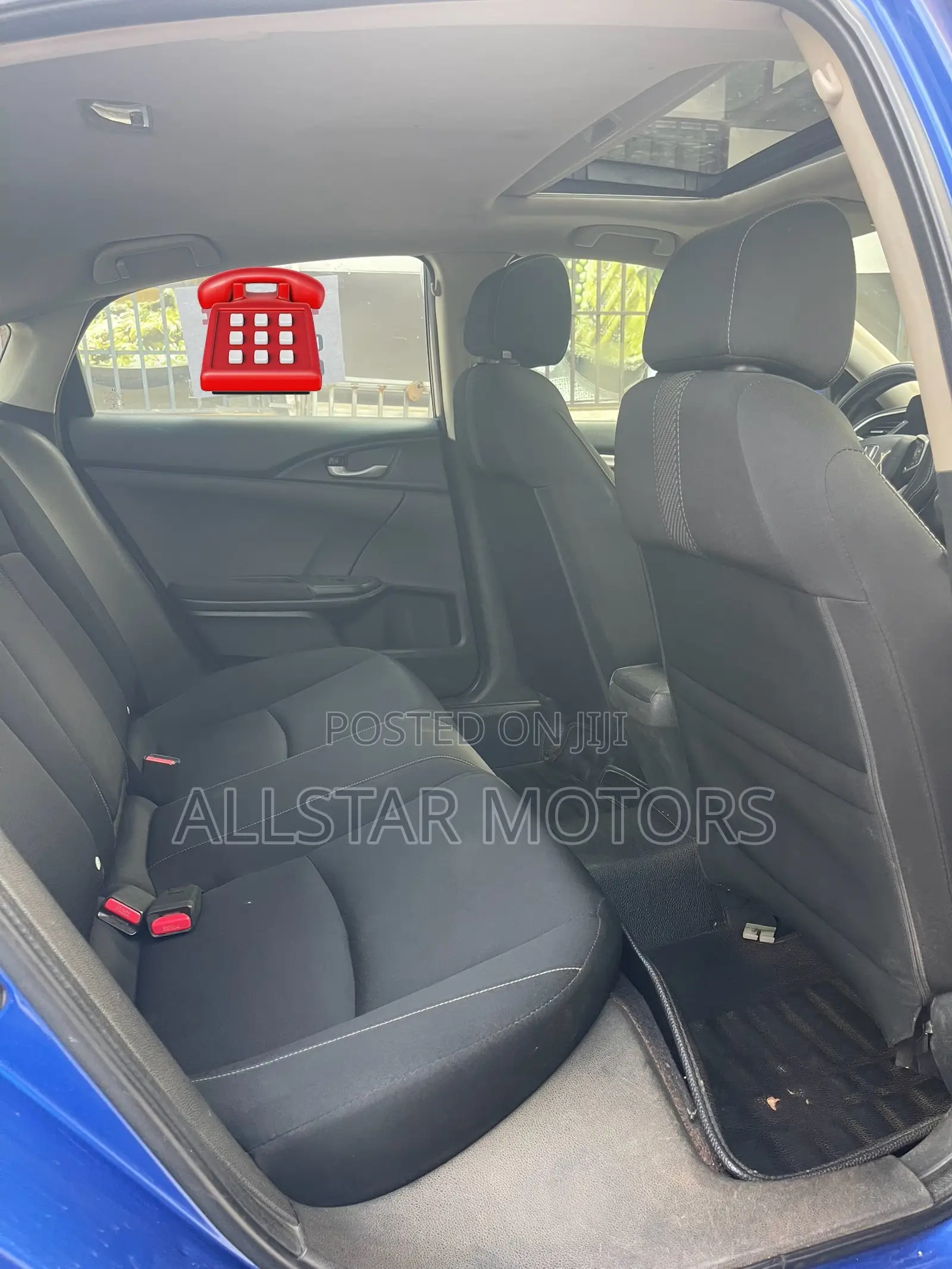 Honda Civic EX-L 4dr Sedan (1.5L 4cyl) 2016 Blue