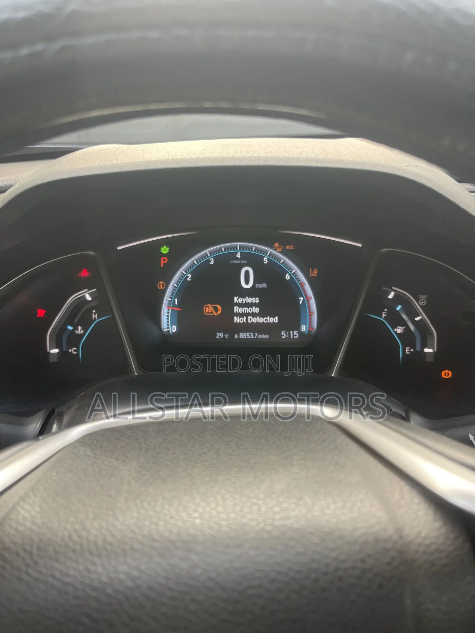 Honda Civic EX-L 4dr Sedan (1.5L 4cyl) 2016 Blue