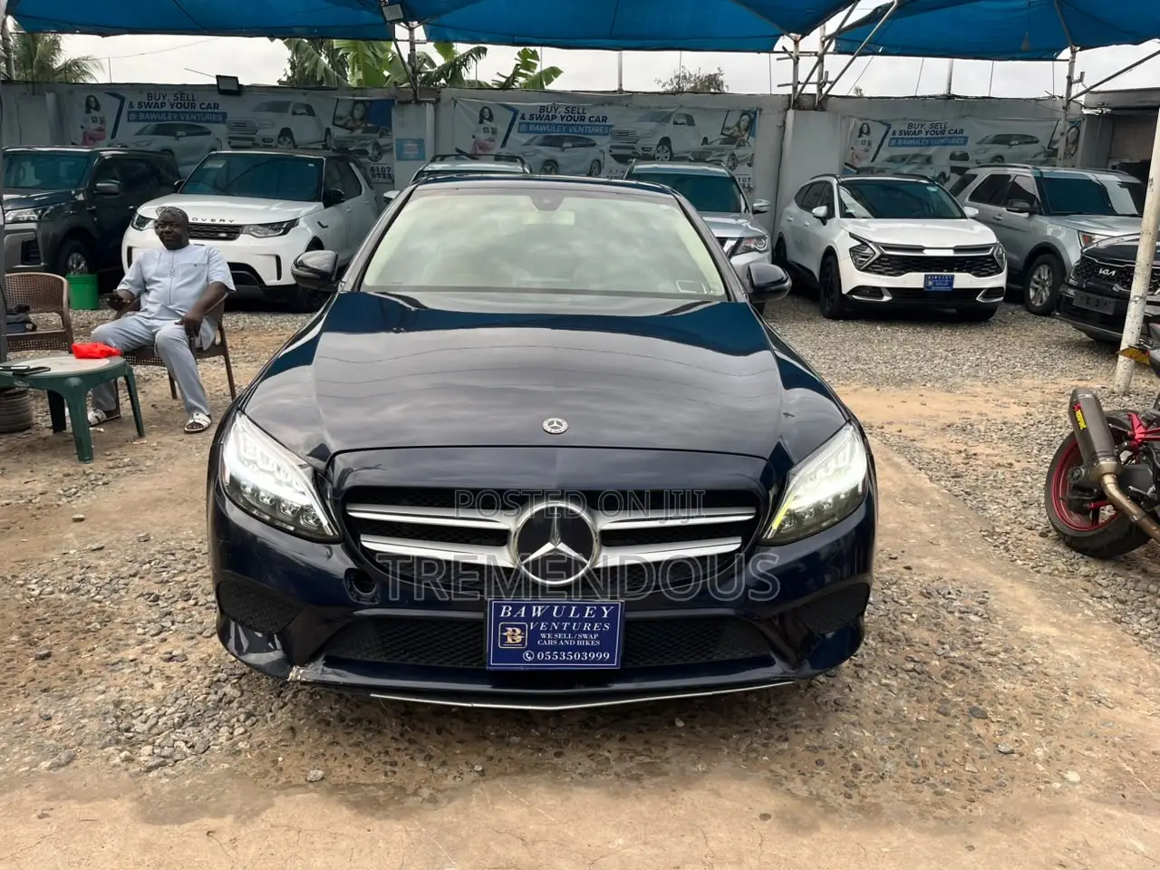 Mercedes-Benz C300 Base C300 AWD 4MATIC Sedan 2019 Blue
