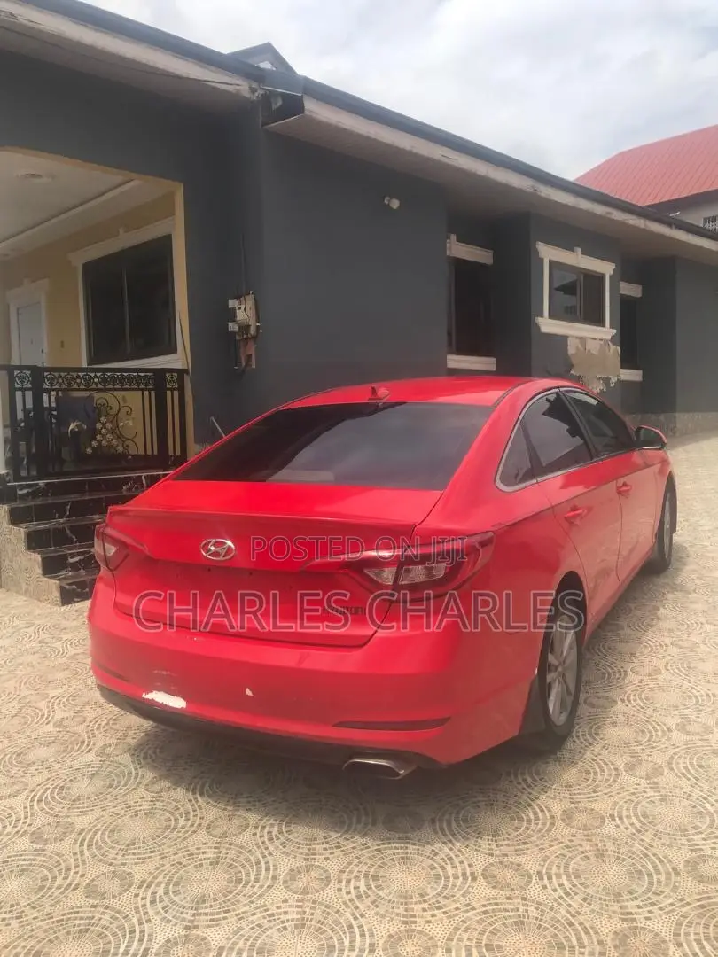 Hyundai Sonata Limited 2.0T Seban (2.0L 4cyl 6A) 2017 Red
