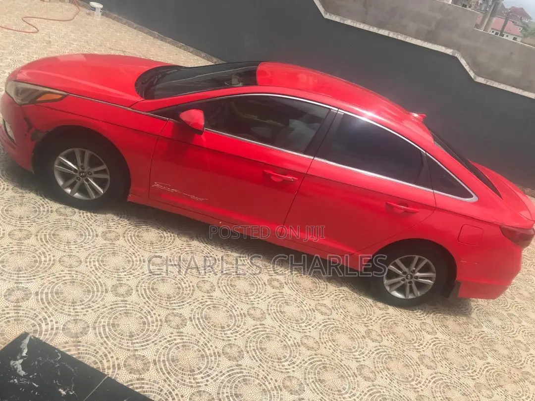 Hyundai Sonata Limited 2.0T Seban (2.0L 4cyl 6A) 2017 Red