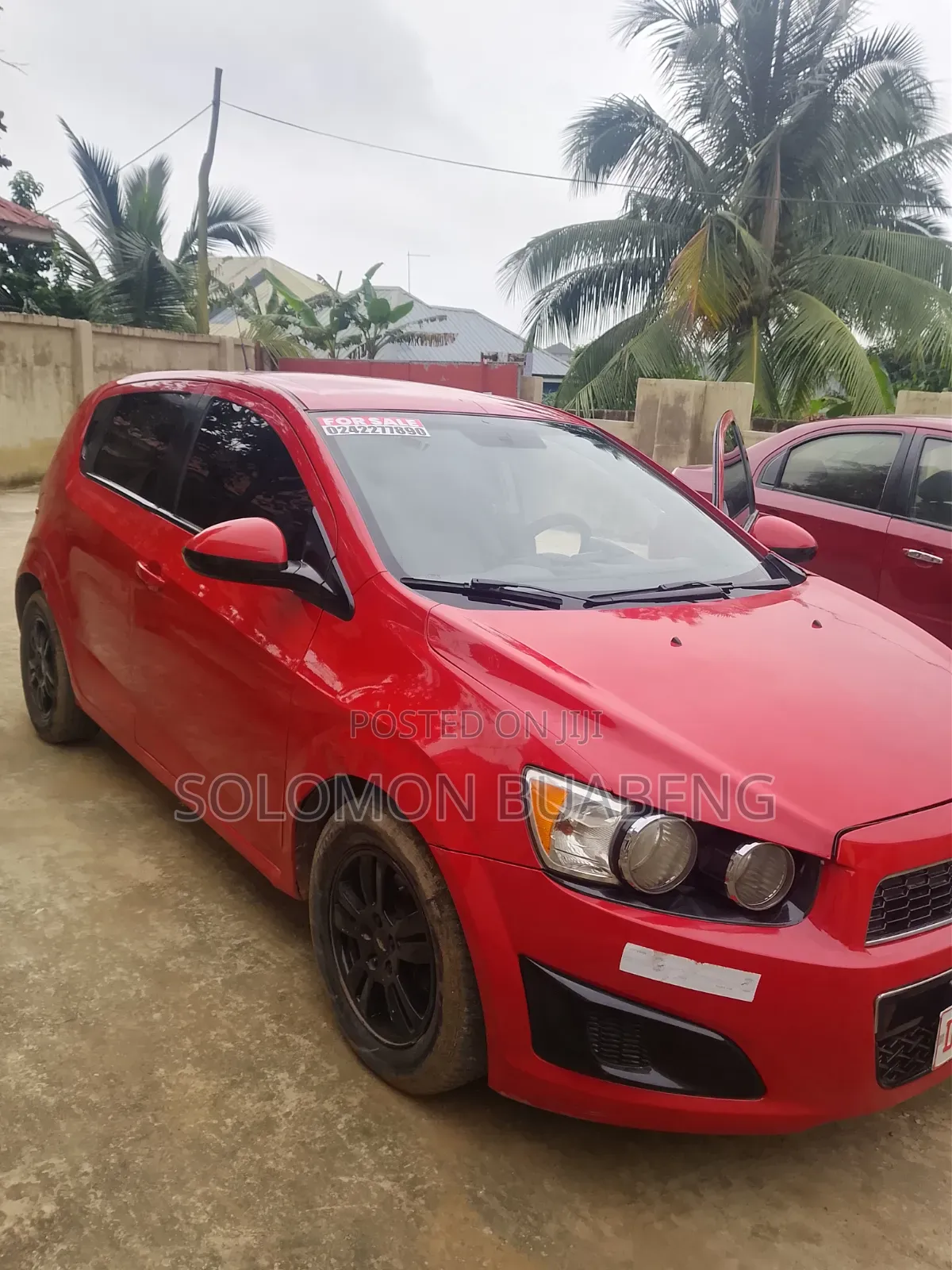 Chevrolet Sonic 2012 Red