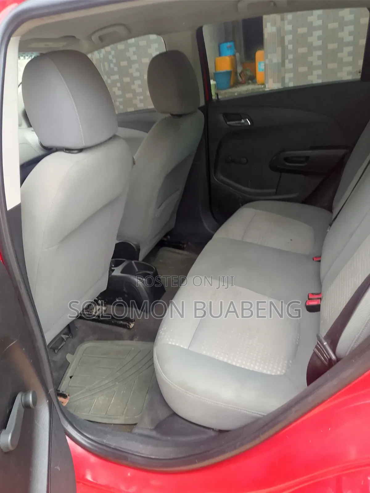 Chevrolet Sonic 2012 Red
