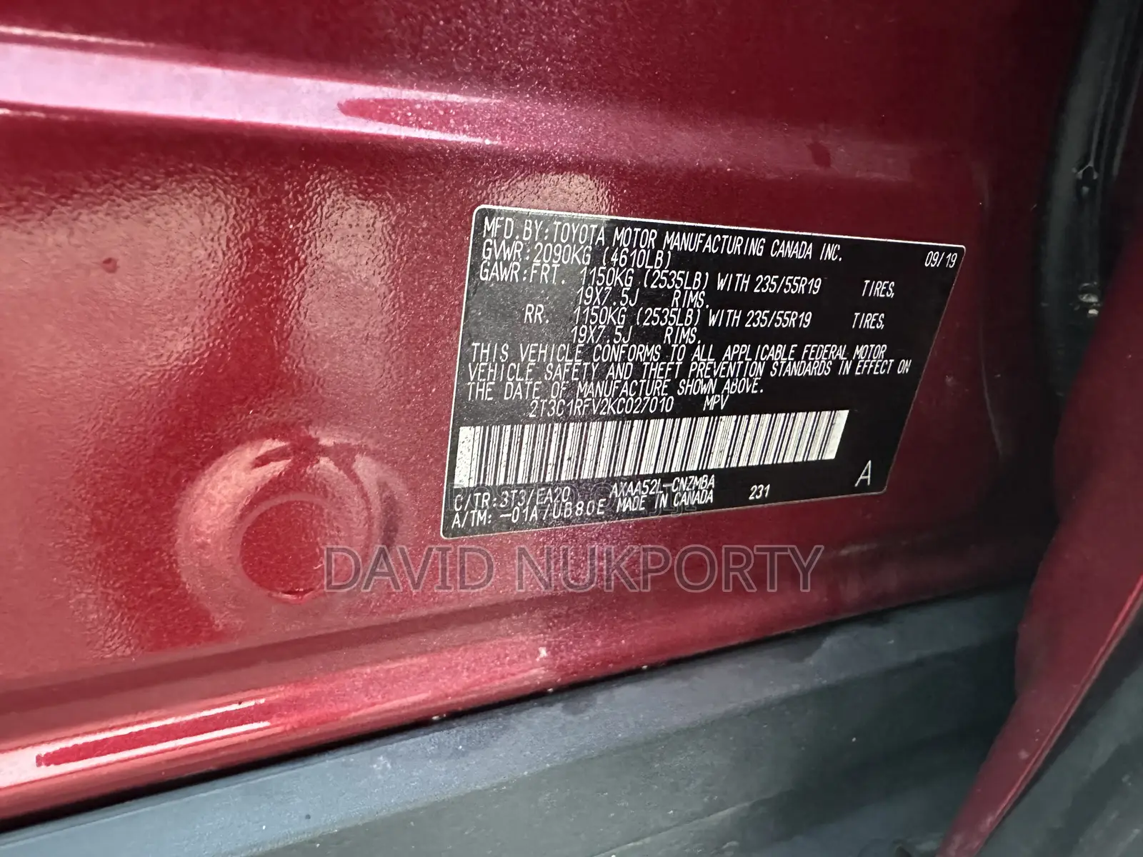 Toyota RAV4 2020