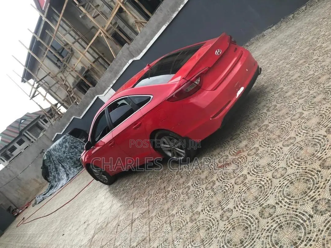 Hyundai Sonata Limited 2.0T Seban (2.0L 4cyl 6A) 2017 Red