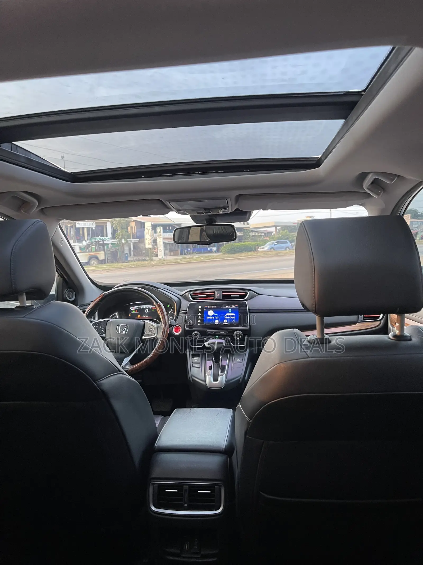 Honda CR-V Touring 4dr SUV AWD (1.5L 4cyl CVT) 2017 Black