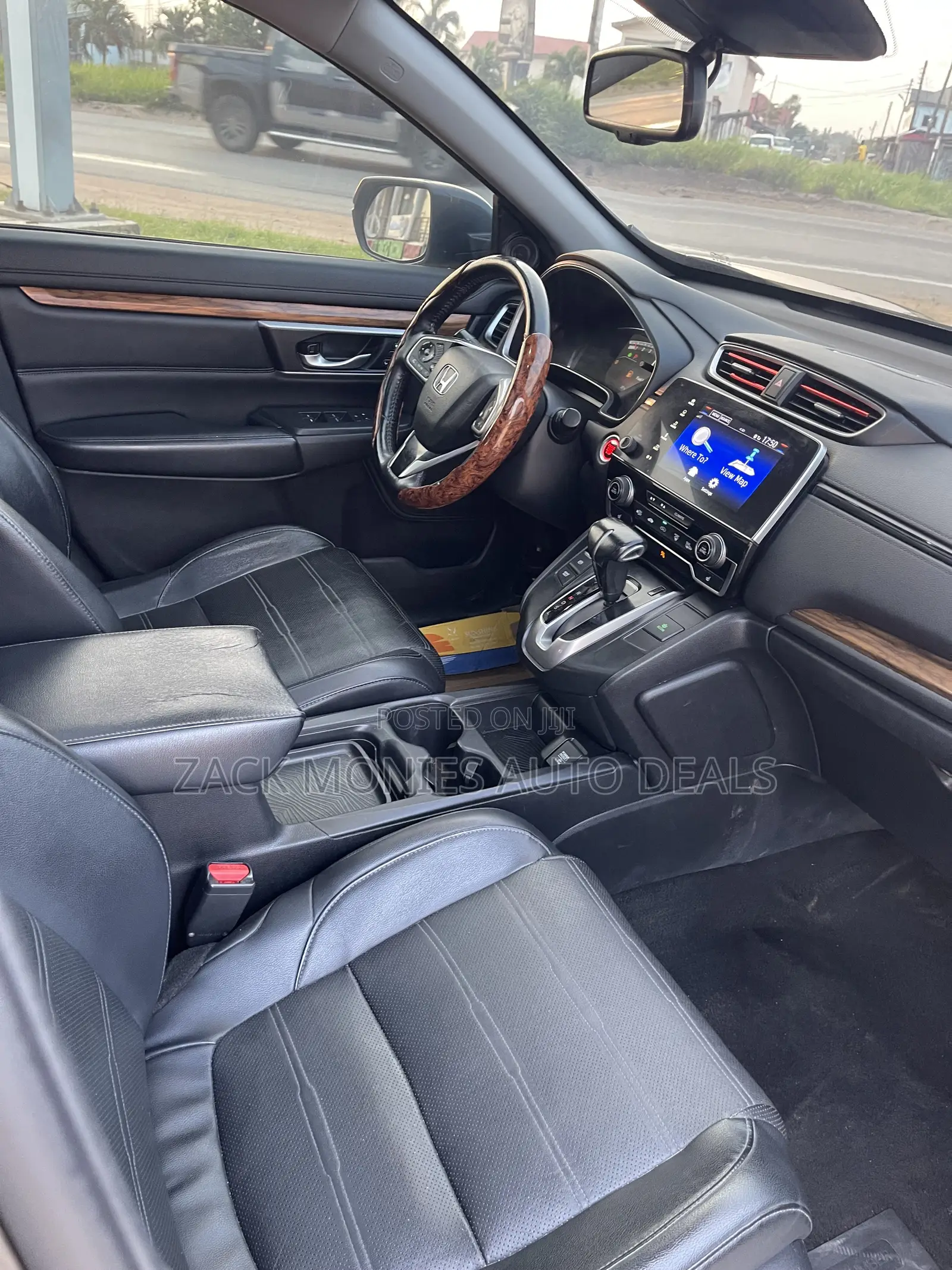 Honda CR-V Touring 4dr SUV AWD (1.5L 4cyl CVT) 2017 Black