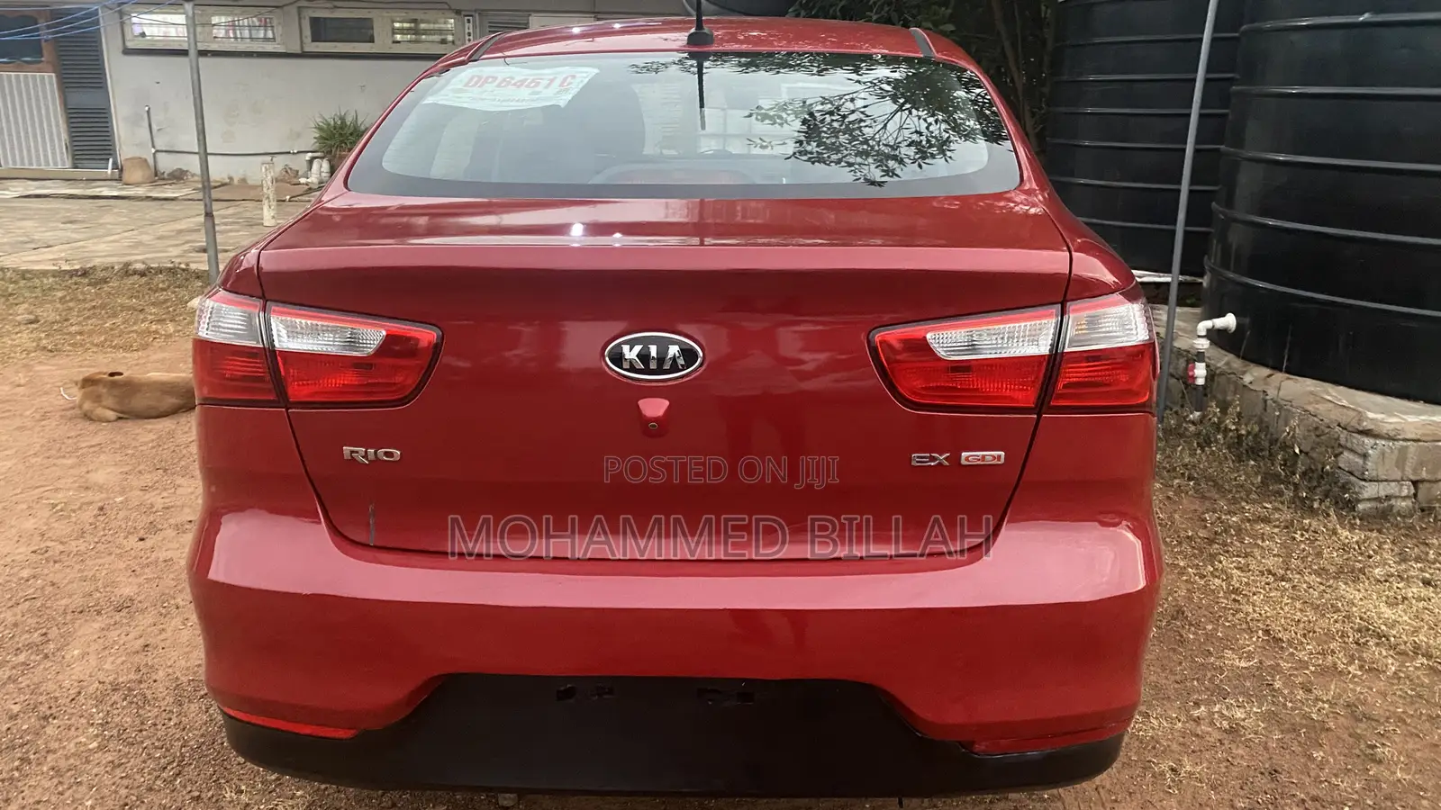 Kia Rio EX 4dr Sedan (1.6L 4cyl 6A) 2016 Red