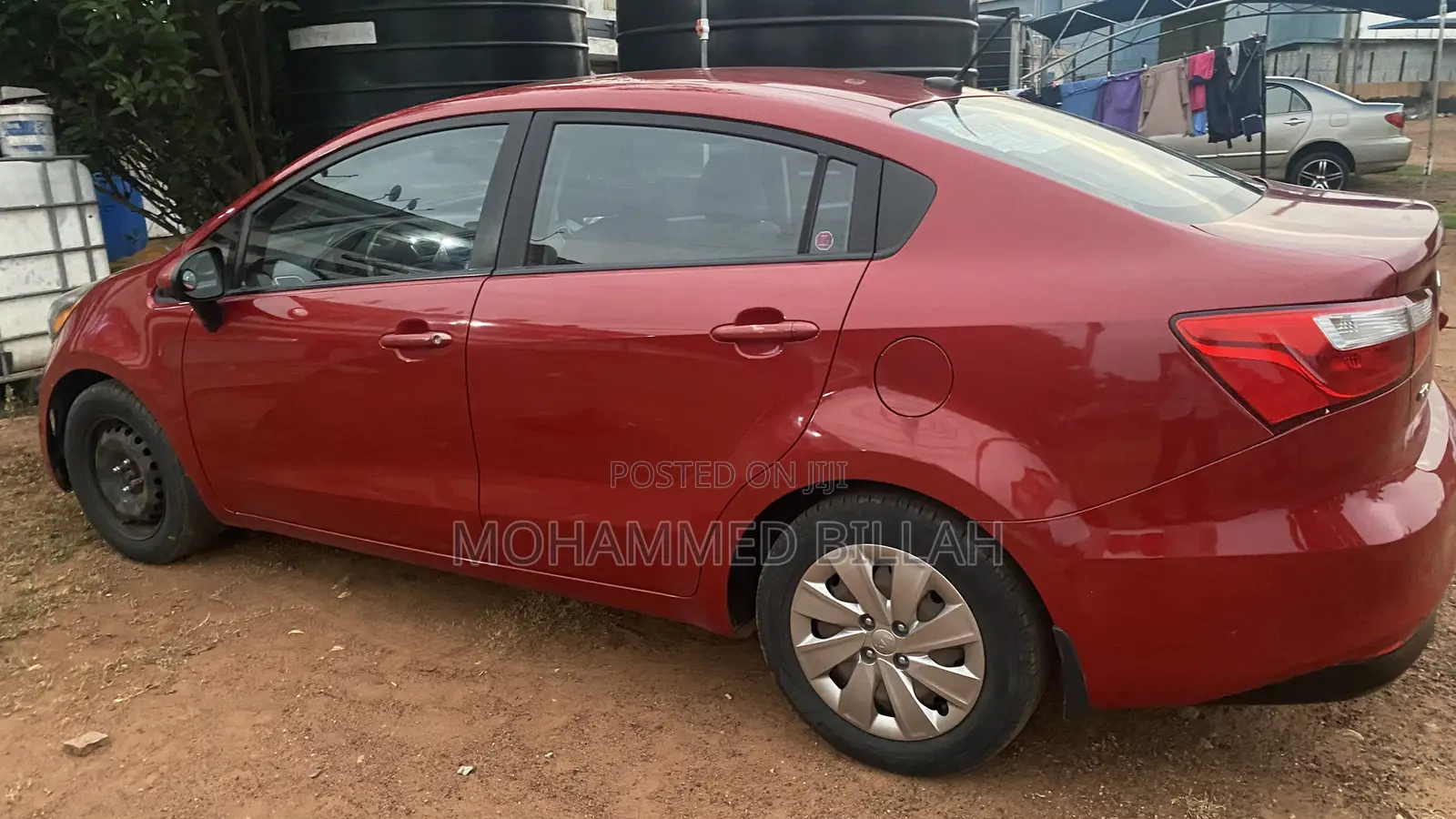 Kia Rio EX 4dr Sedan (1.6L 4cyl 6A) 2016 Red