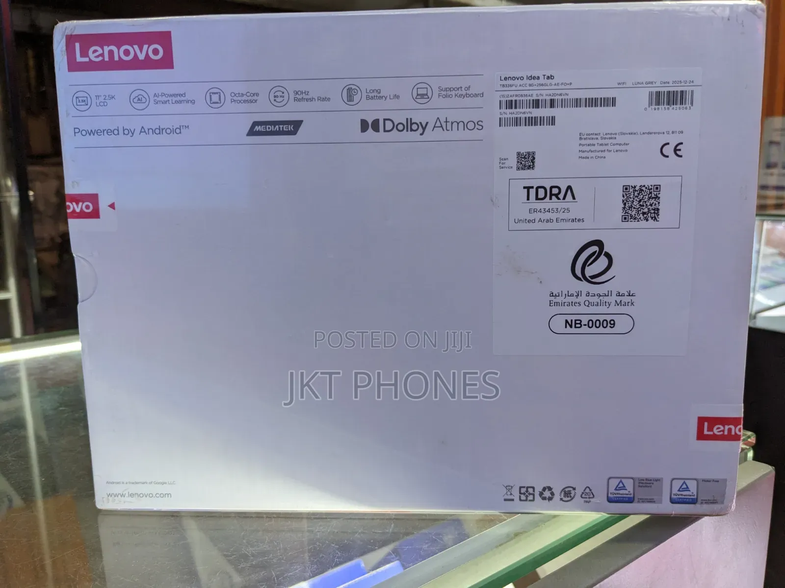 New Lenovo Idea Tab 256 GB Gray