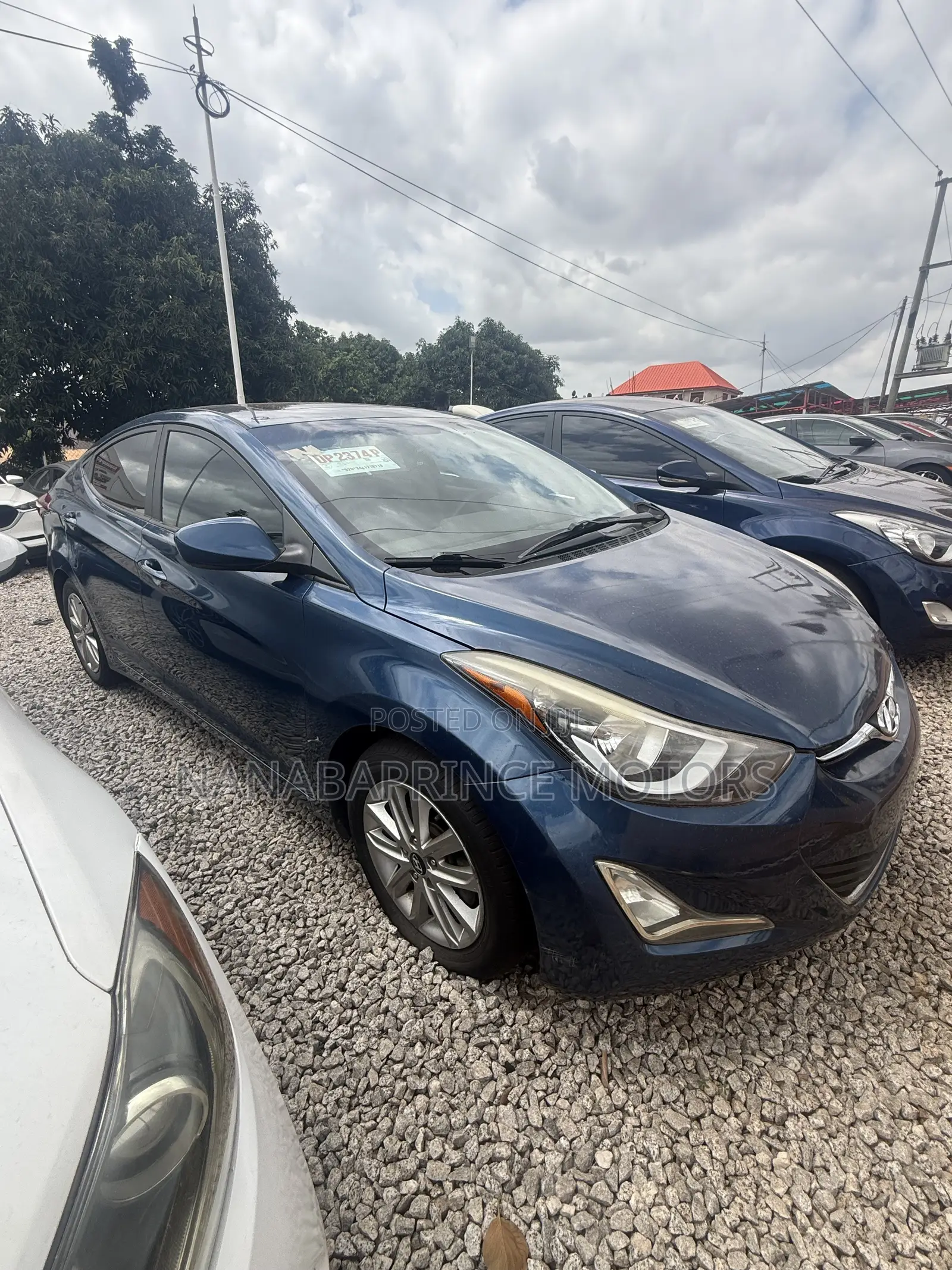 Hyundai Elantra Limited 4dr Sedan (1.8L 4cyl 6A) 2014 Blue