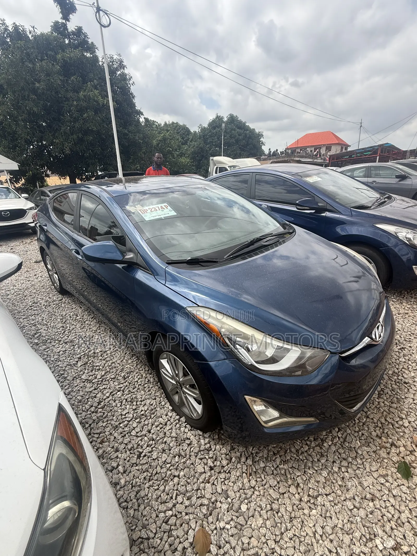 Hyundai Elantra Limited 4dr Sedan (1.8L 4cyl 6A) 2014 Blue
