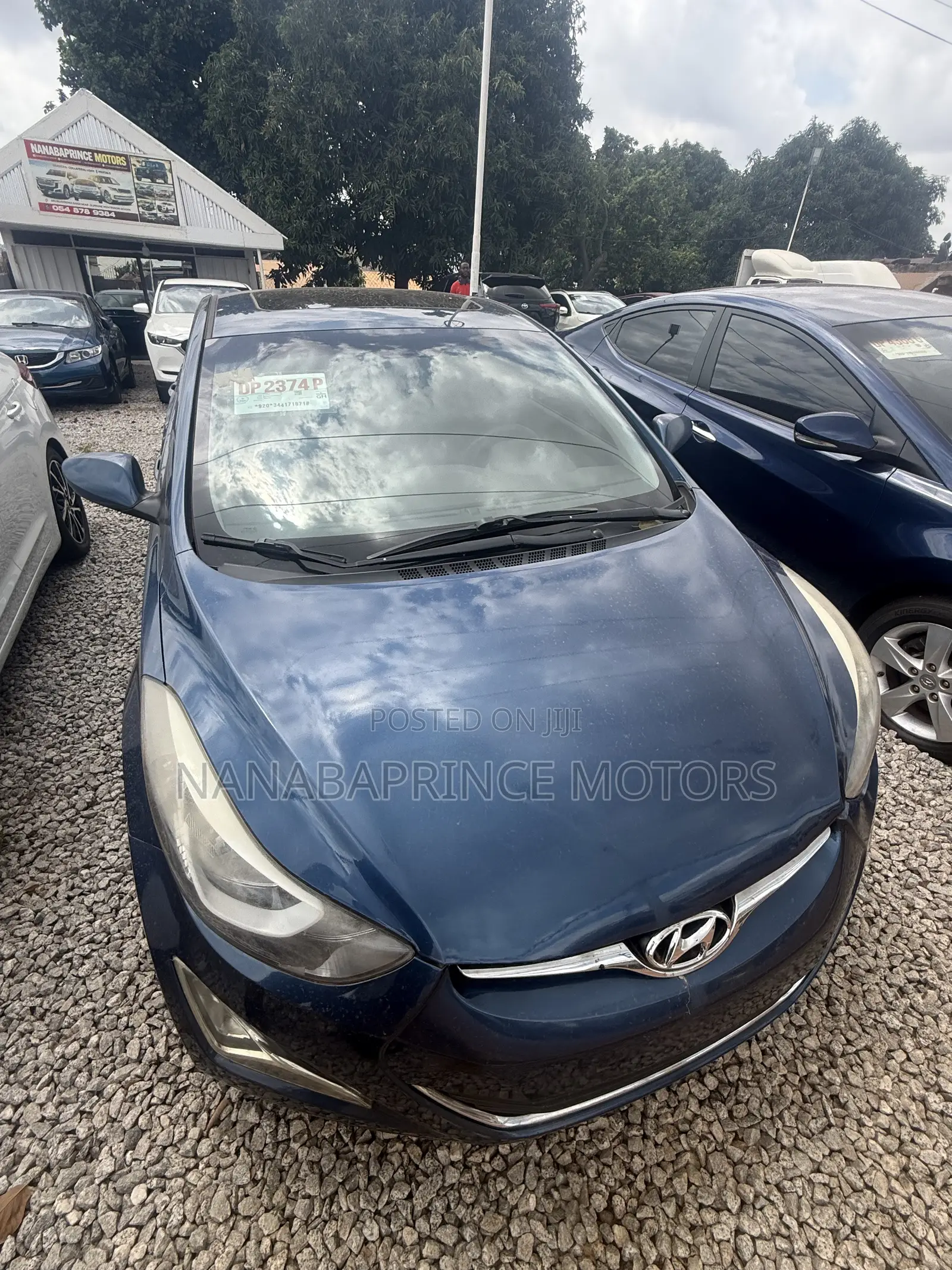 Hyundai Elantra Limited 4dr Sedan (1.8L 4cyl 6A) 2014 Blue