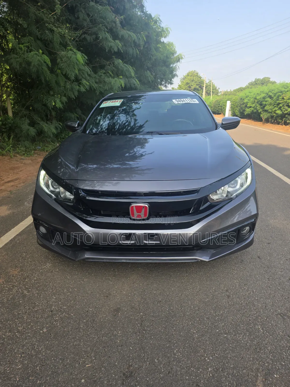 Honda Civic EX 2021 Gray