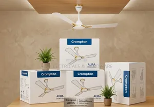 Crompton Aura Ceiling Fan – 1400mm Sweep, Elegant Design