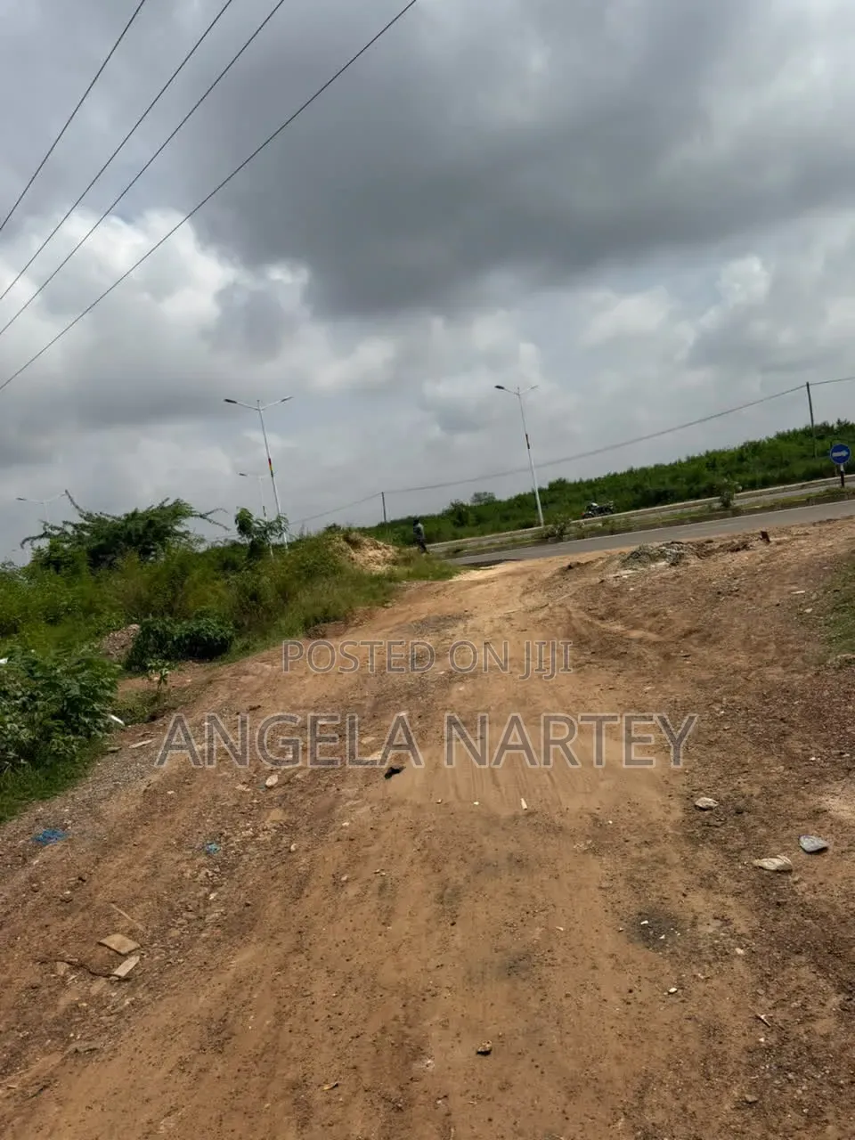 Four Acres Roadside Land for Sale at Borteyman