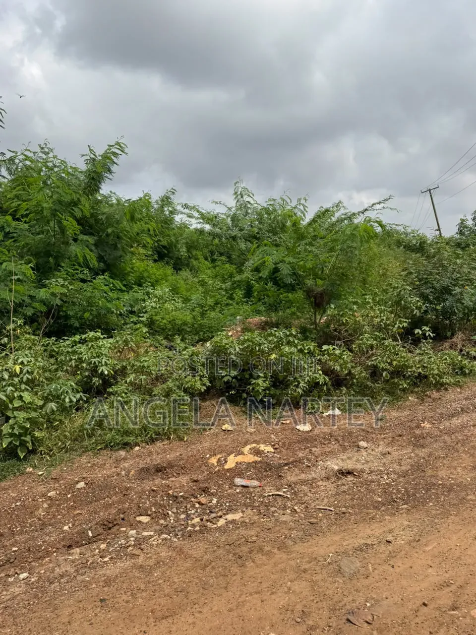 Four Acres Roadside Land for Sale at Borteyman