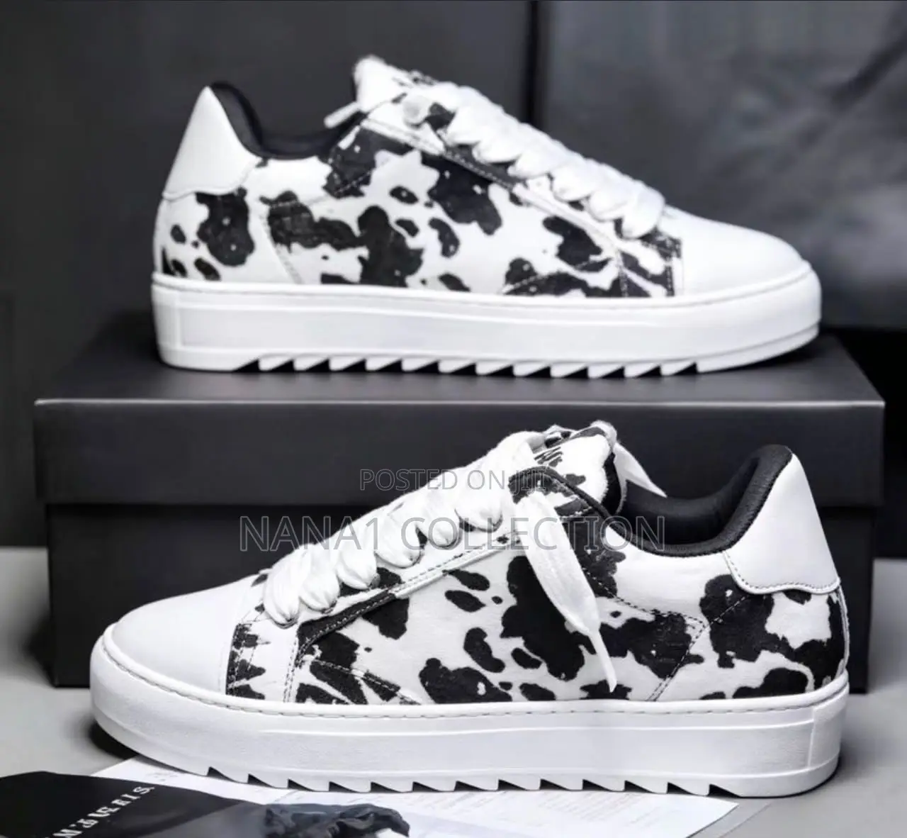 Numeris Suede Leather Sneakers