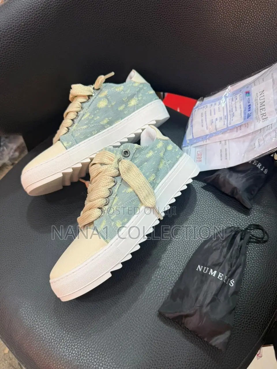 Numeris Suede Leather Sneakers