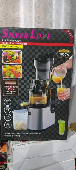 Silver Love Slow Juicer