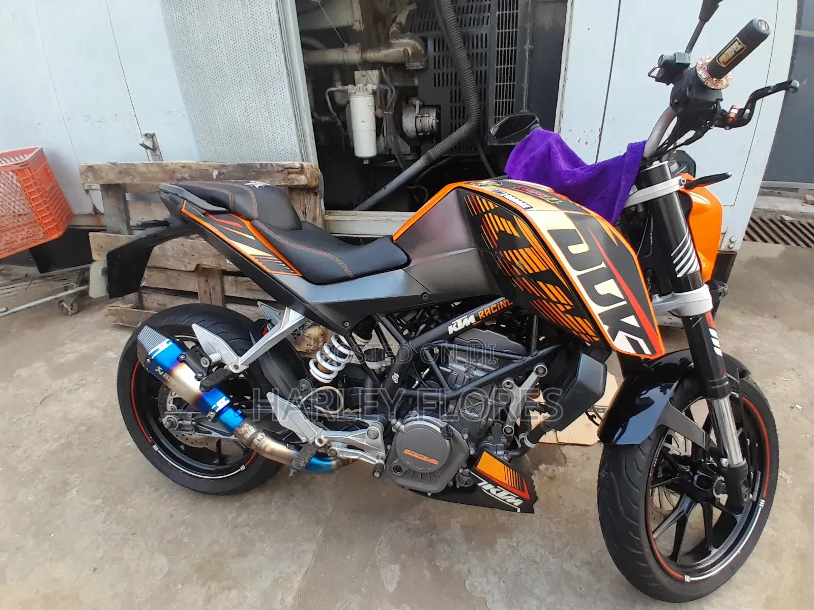 KTM 2012 Orange