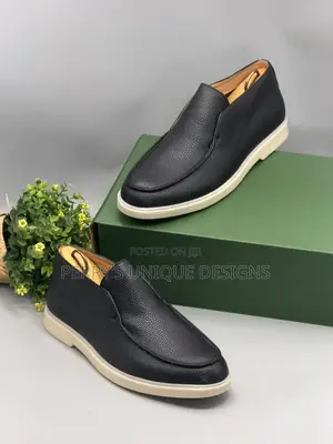 Loro Piana Style Leather Loafer
