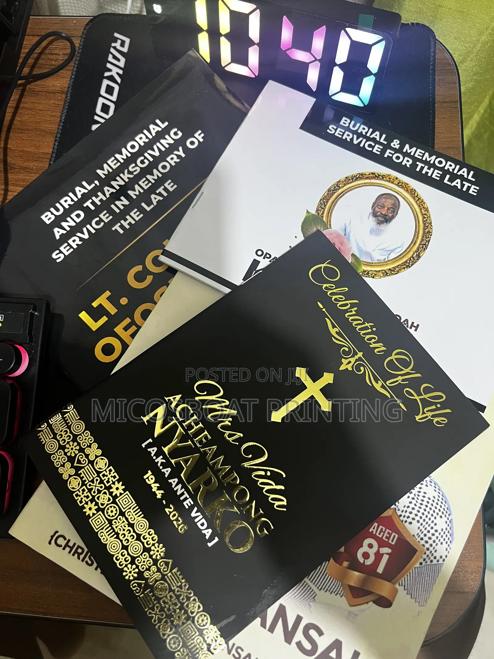 Funeral Brochures