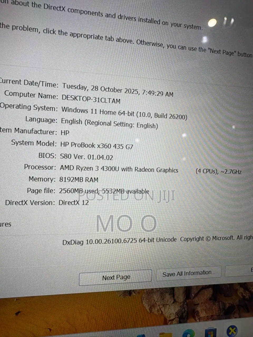 Laptop HP ProBook x360 435 G8 8GB AMD Ryzen 3 SSD 256GB