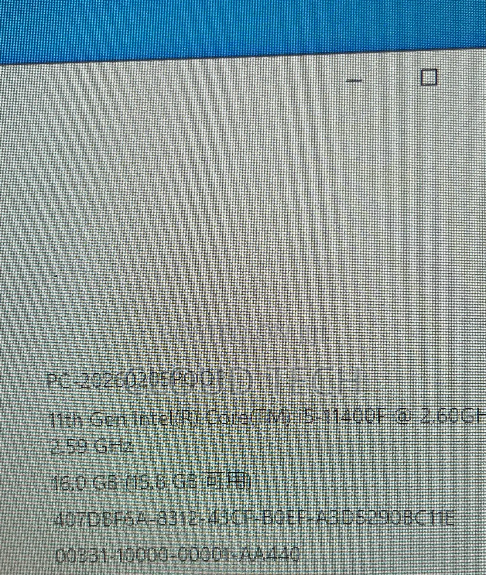New Desktop Computer Asus 16GB Intel Core i5 SSD 256GB