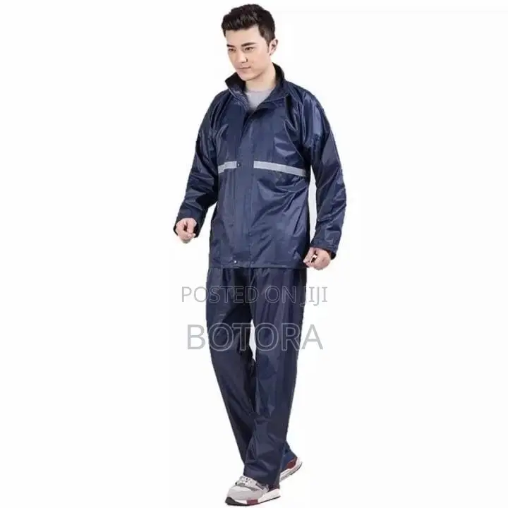 Heavy Duty Waterproof Rain Suit for Men – Top Bottom With Hood