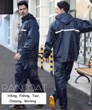 Heavy Duty Waterproof Rain Suit for Men – Top Bottom With Hood