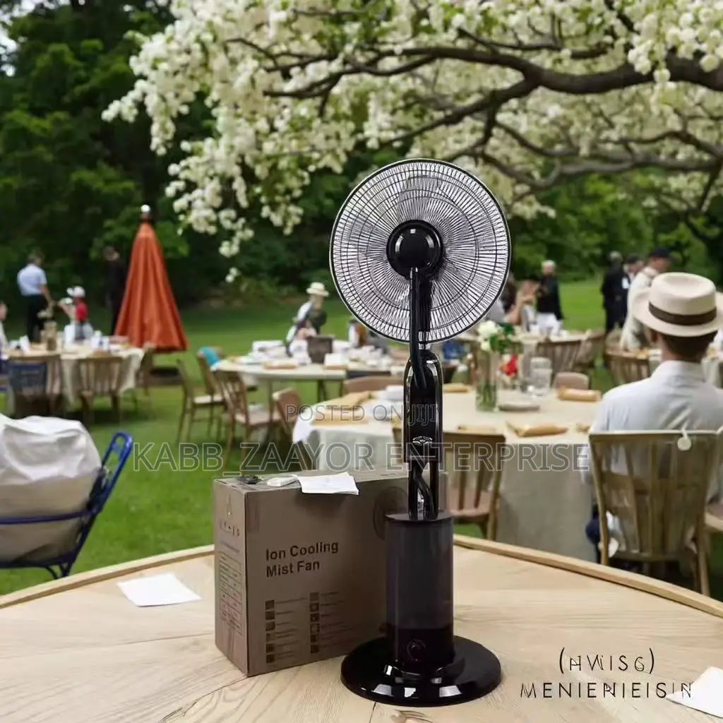 Spray Standing Fan