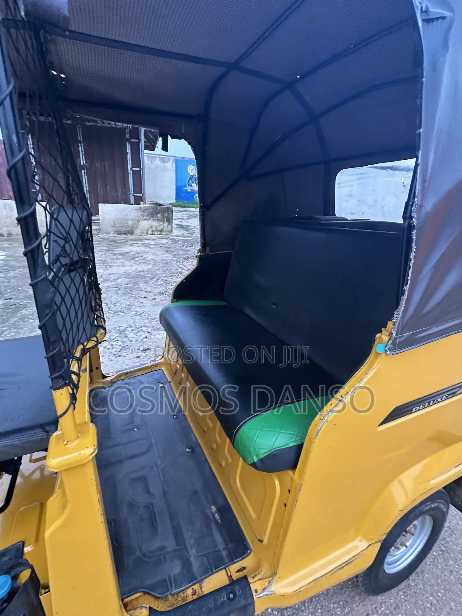 TVS King Deluxe Plus iTouch Start 2025 Yellow
