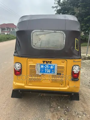 TVS King Deluxe Plus iTouch Start 2025 Yellow