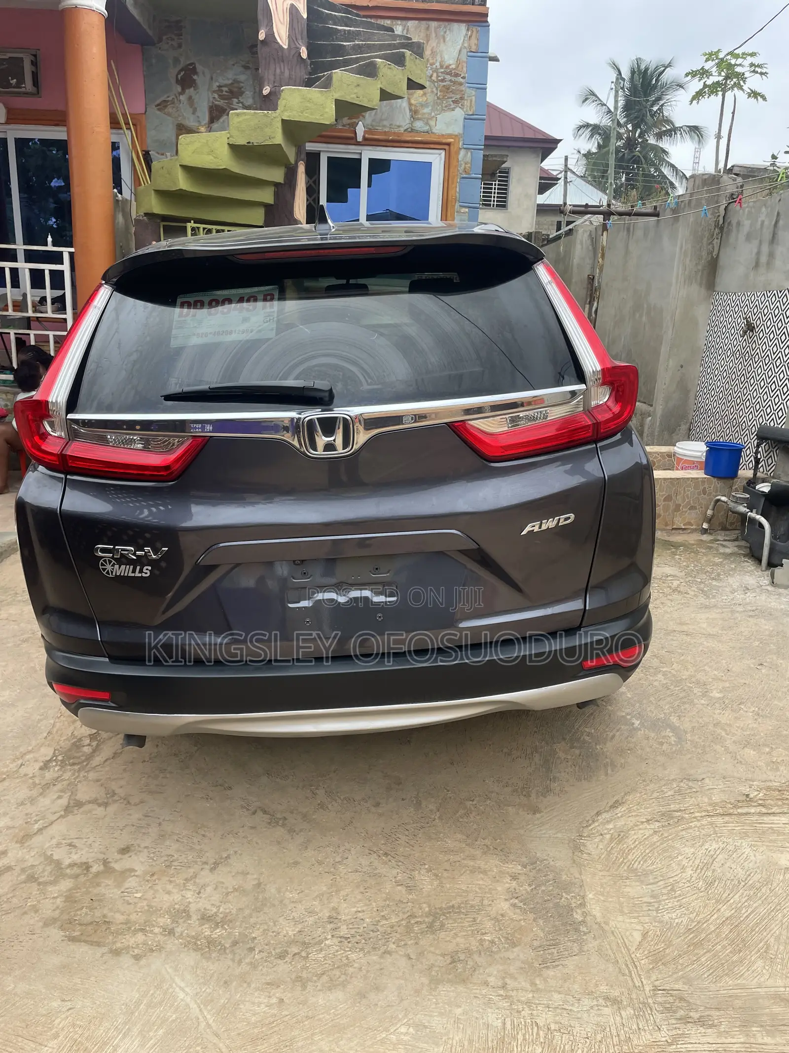 Honda CR-V EX-L AWD 2018 Gray