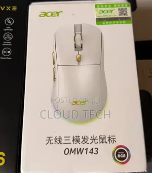 Acer Omw143 Wireless Gaming Mouse Black
